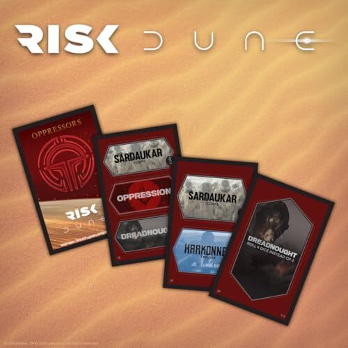 Risk: Dune Strategy Board Game