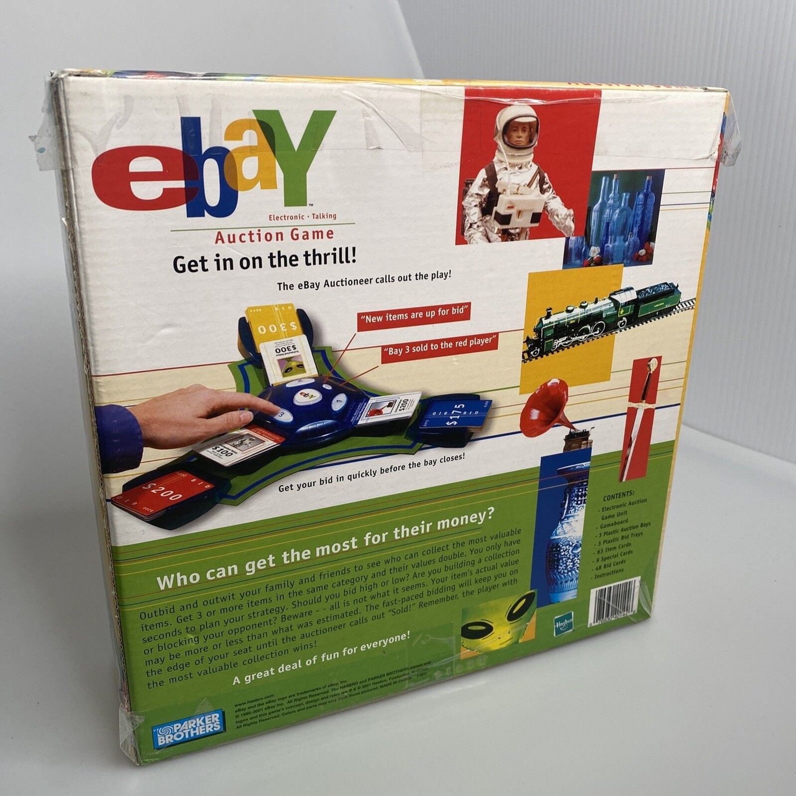 eBay Auction Game – VTG 2001 Hasbro – Electronic Talking, Excellent Condition-