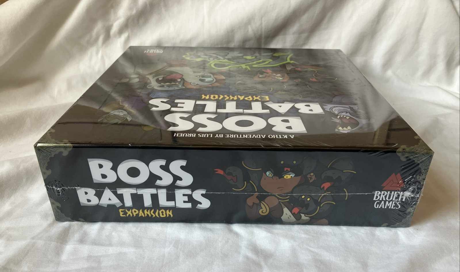 NEW and SEALED Boss Battle Expansion Board Game By Brueh Games