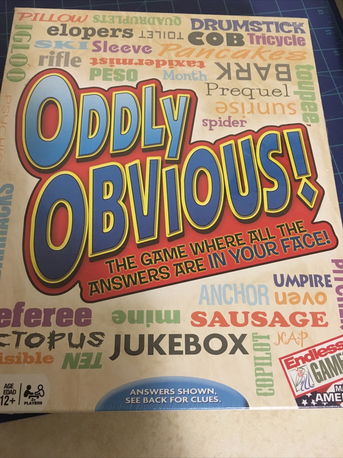 Game ‘Oddly Obvious’ Board Game Answers Are In Your Face At Home Family Fun