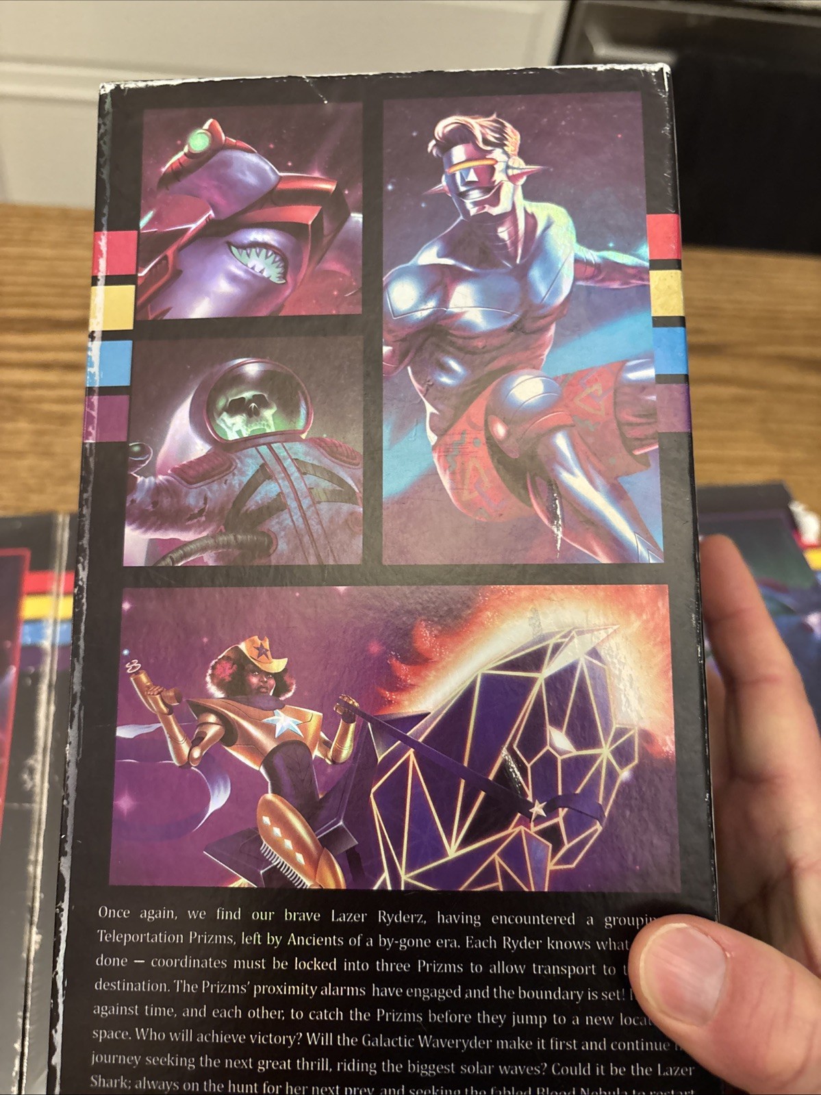 Lazer Ryderz Board Game Original Series Box Set Games Are Sealed The Box Is Not