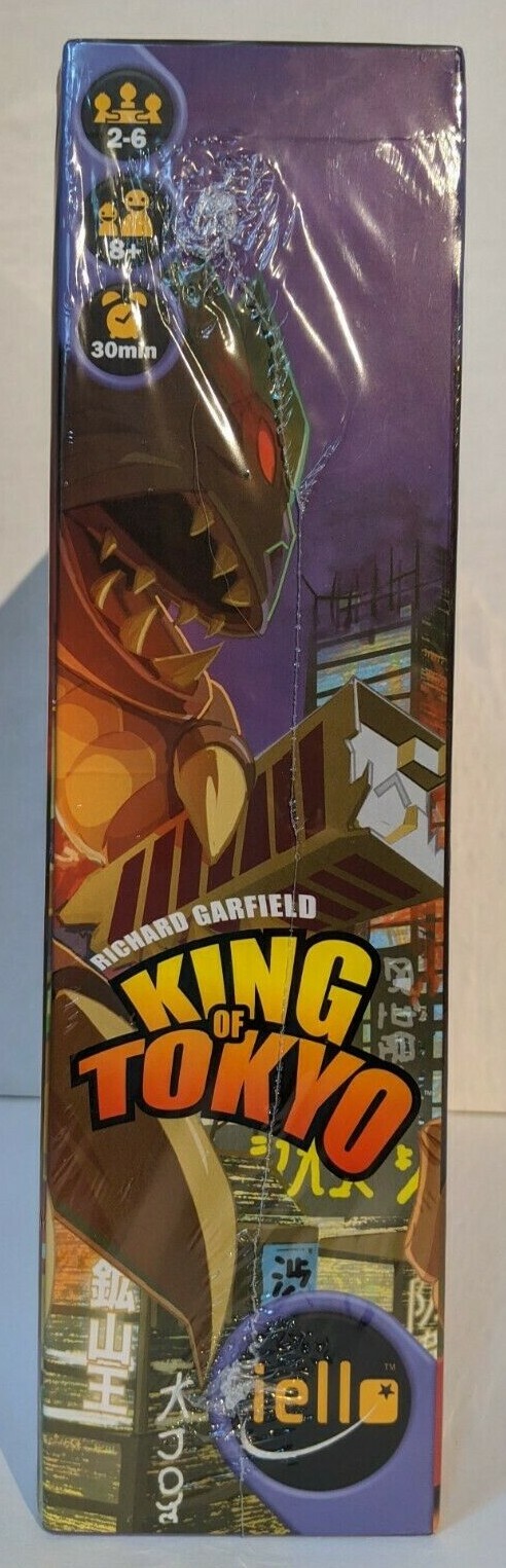 New King of Tokyo Board Game Richard Garfield Award Winning NIB Original Version