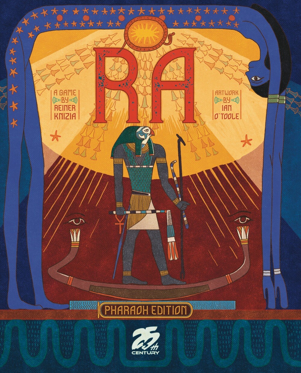 Ra Deluxe / Pharaoh Edition / Gamefound Exclusive Board Game / Metal Coins +More