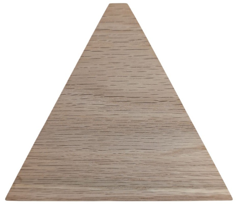 Solid Oak Wooden Peg Game Tricky Triangle, Classic Wooden Brain Teaser Puzzle