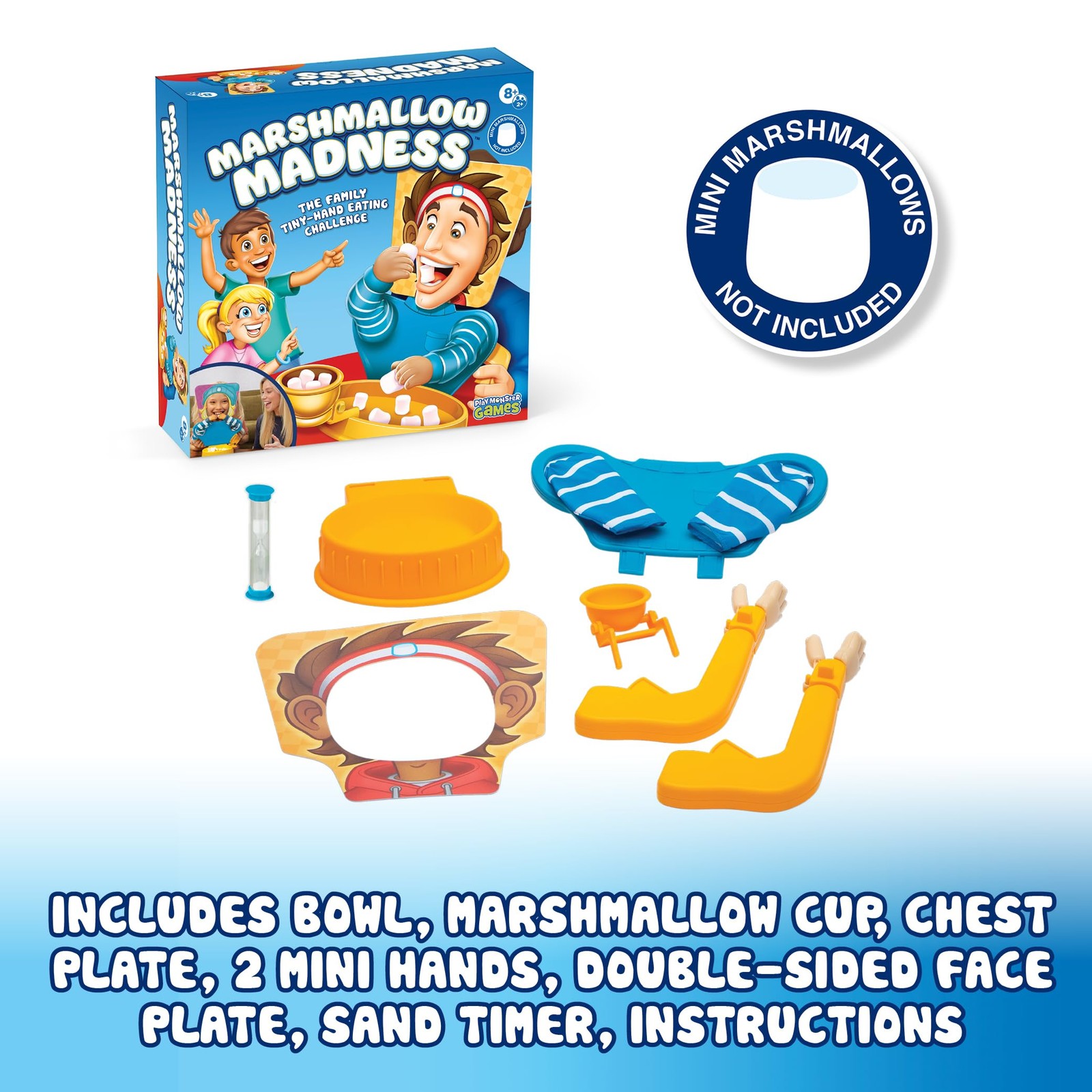 Marshmallow Madness Board Game – Hilarious Family Board Games for Kids & Adul…