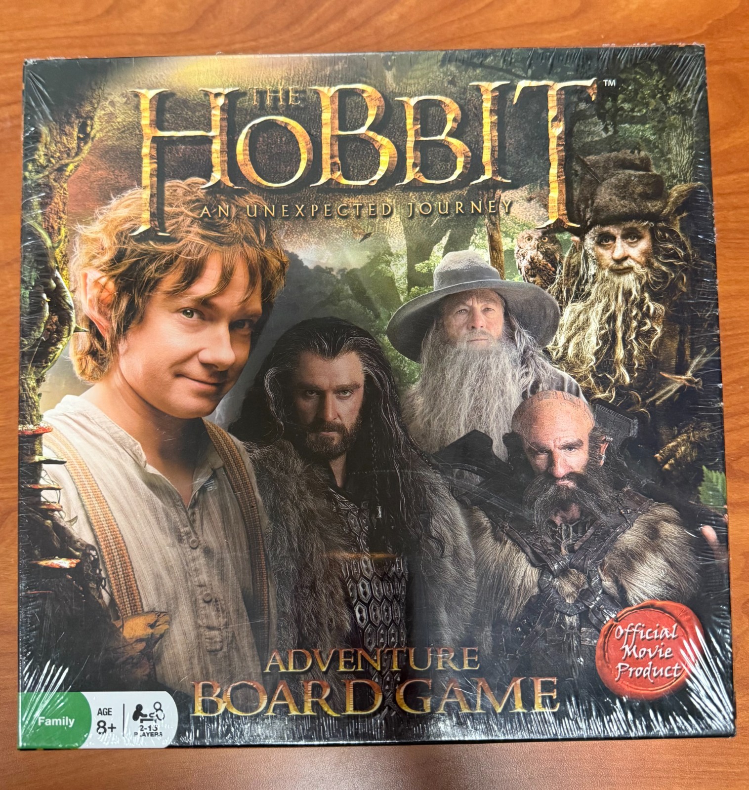 The Hobbit An Unexpected Journey Adventure Board Game NIS