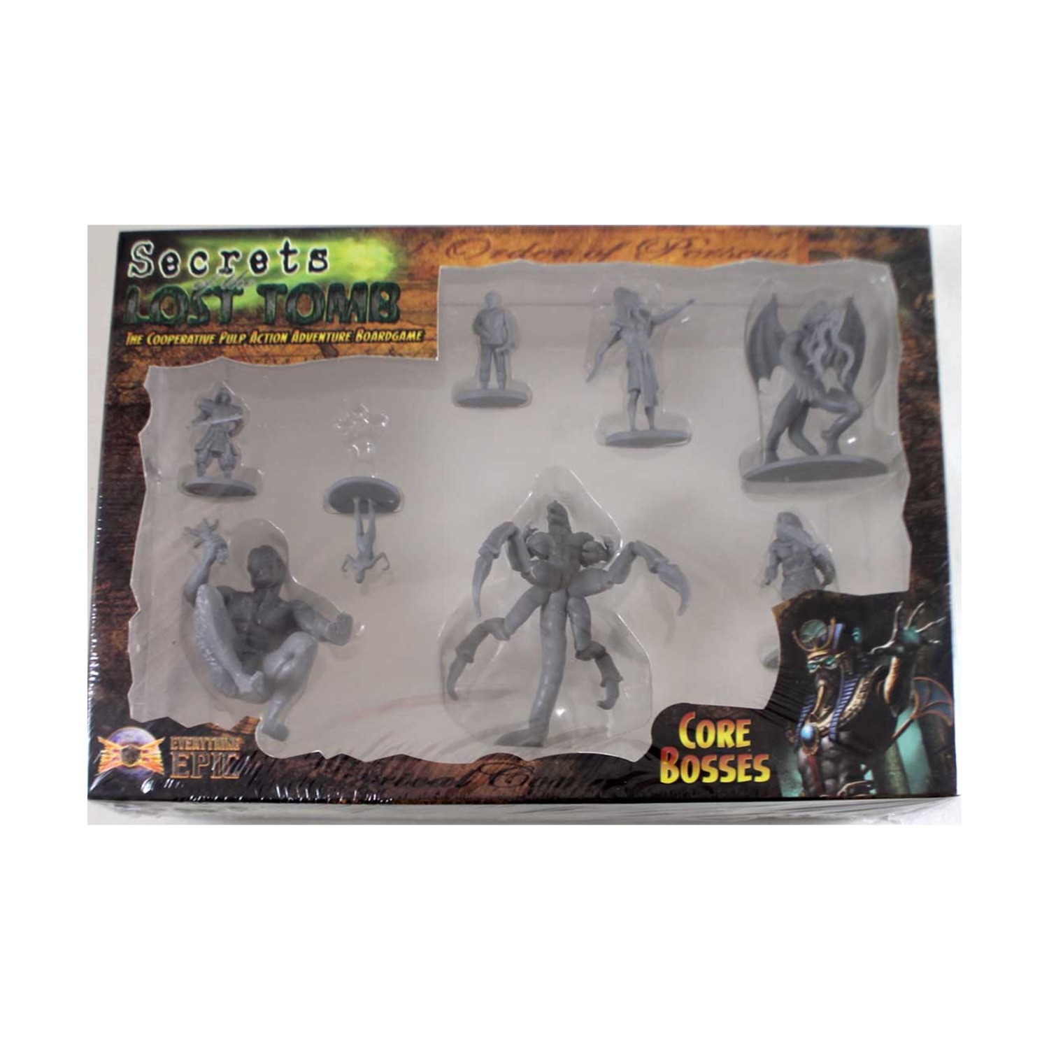 Everything Epic Boardgame Core Bosses Miniatures SW (VG+/New)