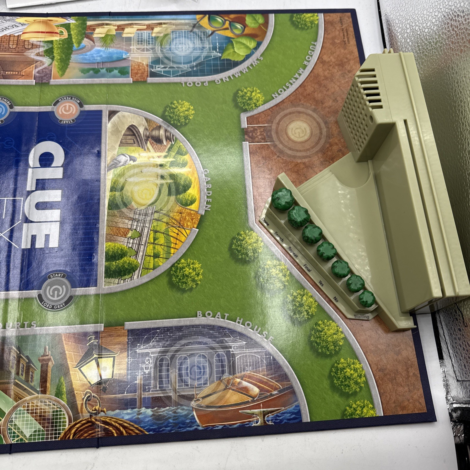 CLUE FX Electronic Talking Board Game 2003 Parker Bros COMPLETE