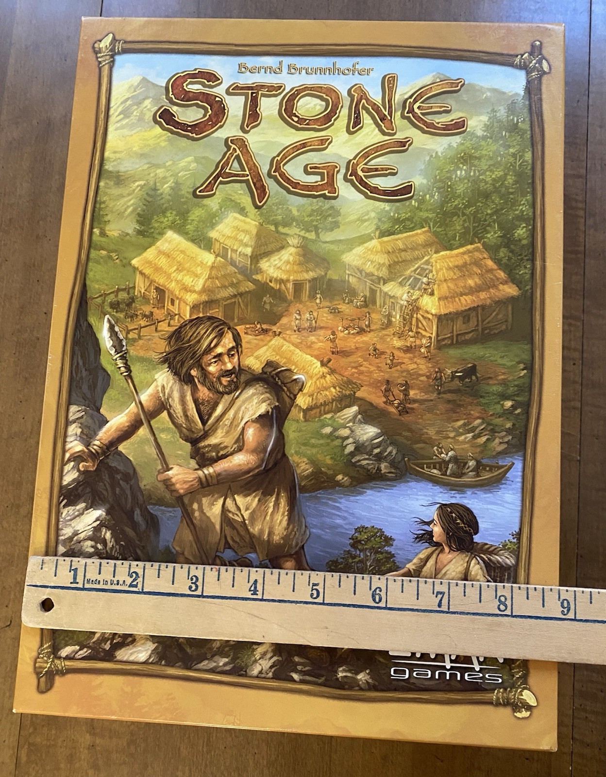 Stone Age Z-Man Board Game, Family Game, 2013, 2-4 Players, 13+ 100% COMPLETE