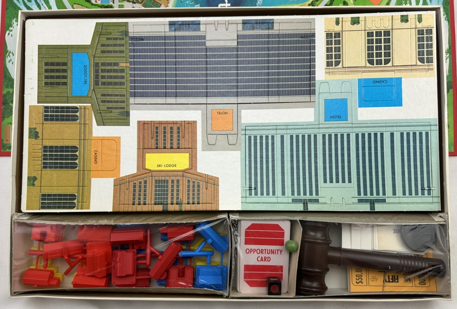 1970 Prize Property Board Game by Milton Bradley Never Played New Old Stock