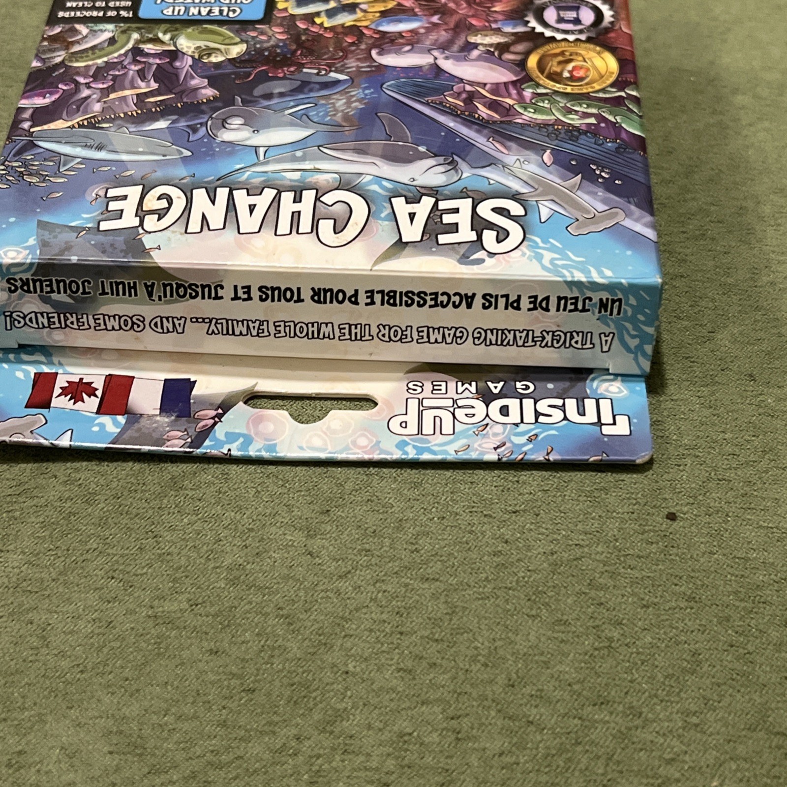 Inside Up Games Board Game Sea Change Box New