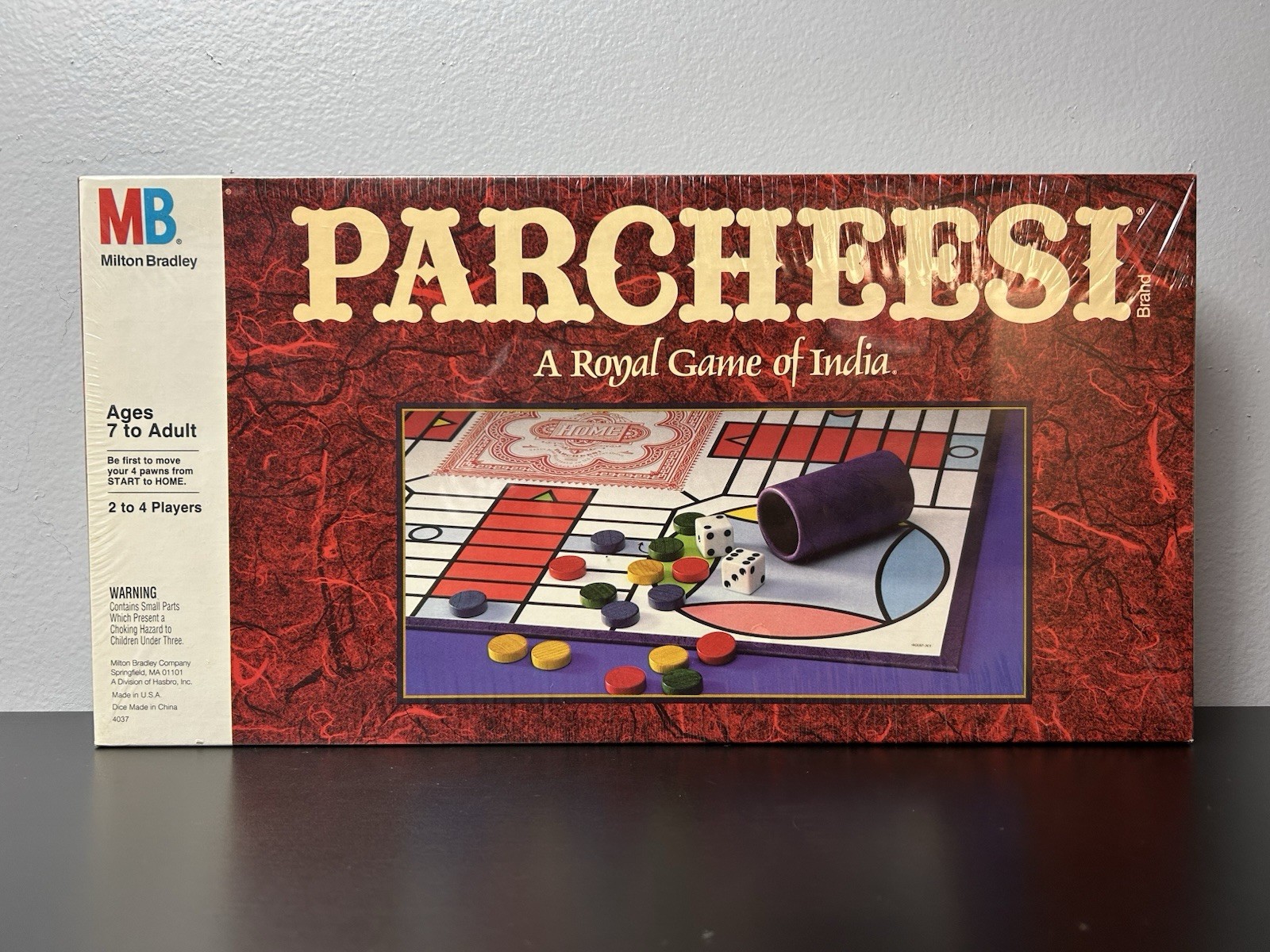 Parcheesi A Royal Game of India VTG Board Game Milton Bradley 1989 New & Sealed