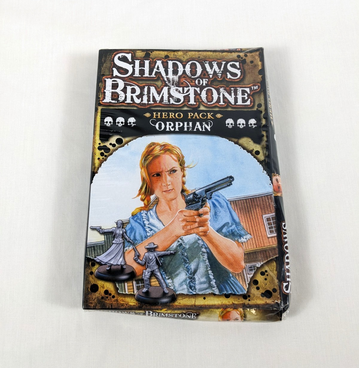SHADOWS OF BRIMSTONE Board Game ORPHAN HERO PACK Expansion NEW IN SHRINK