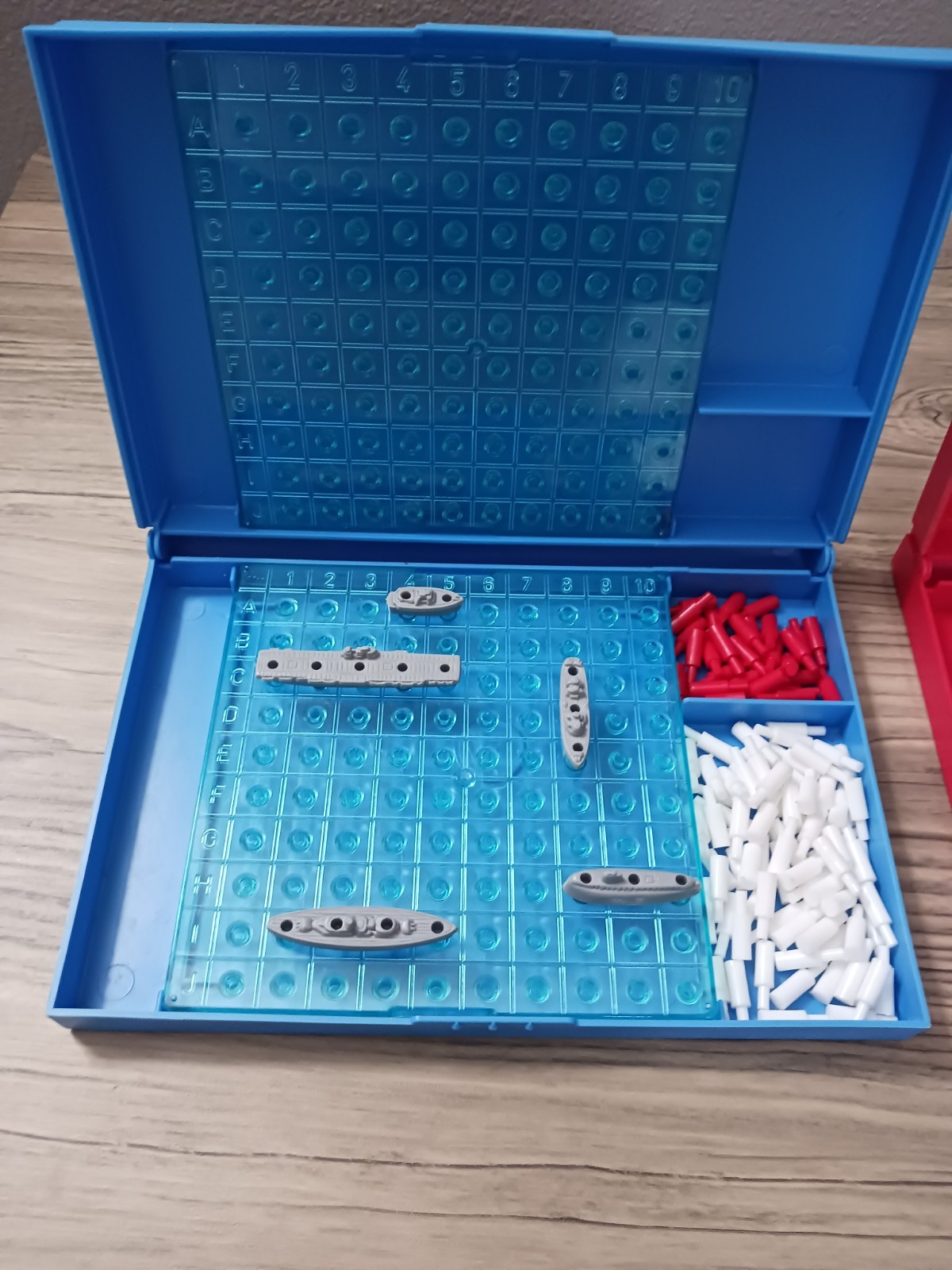 Vintage 1971 BATTLESHIP Milton Bradley Board Game complete In Original Box