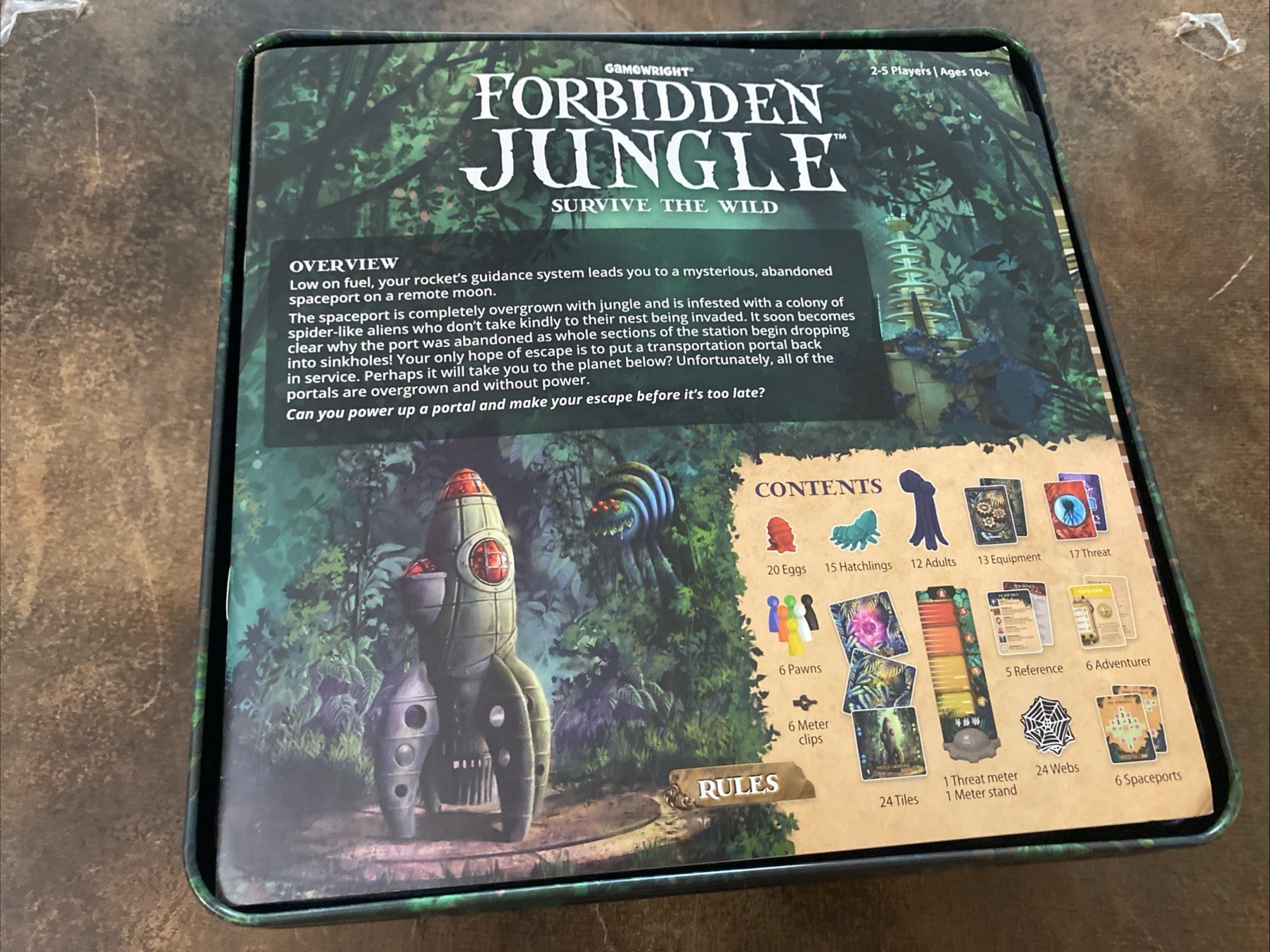 Gamewright – Forbidden Jungle – Survive The Wild