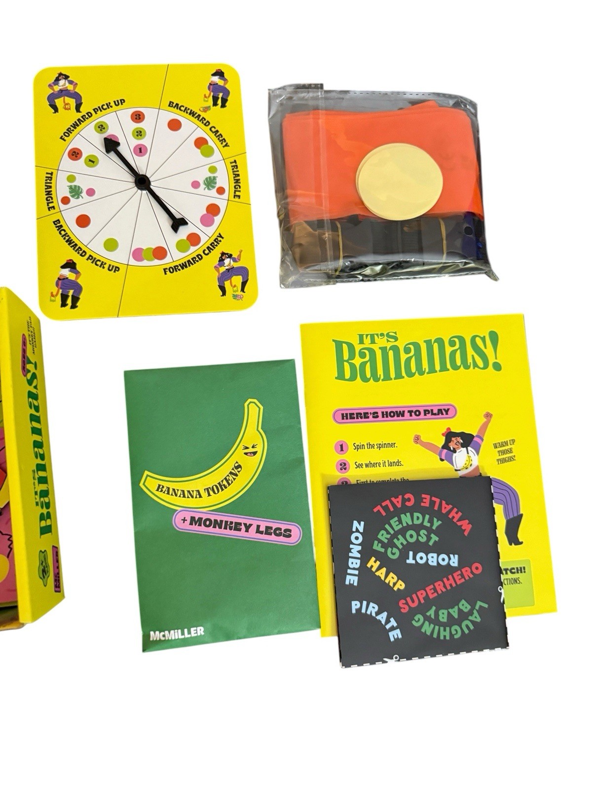 MCMILLER ENTERTAINMENT It’s Bananas – The Hilarious Monkey Tail Party Game