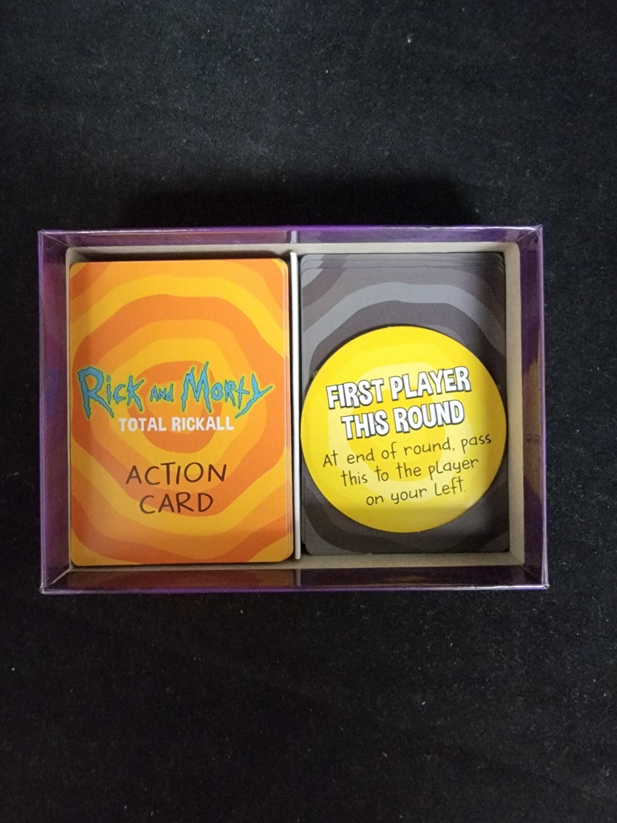 Rick and Morty Total Rickall Card Game Board Games NEW OPEN BOX AGES 15 & UP B4