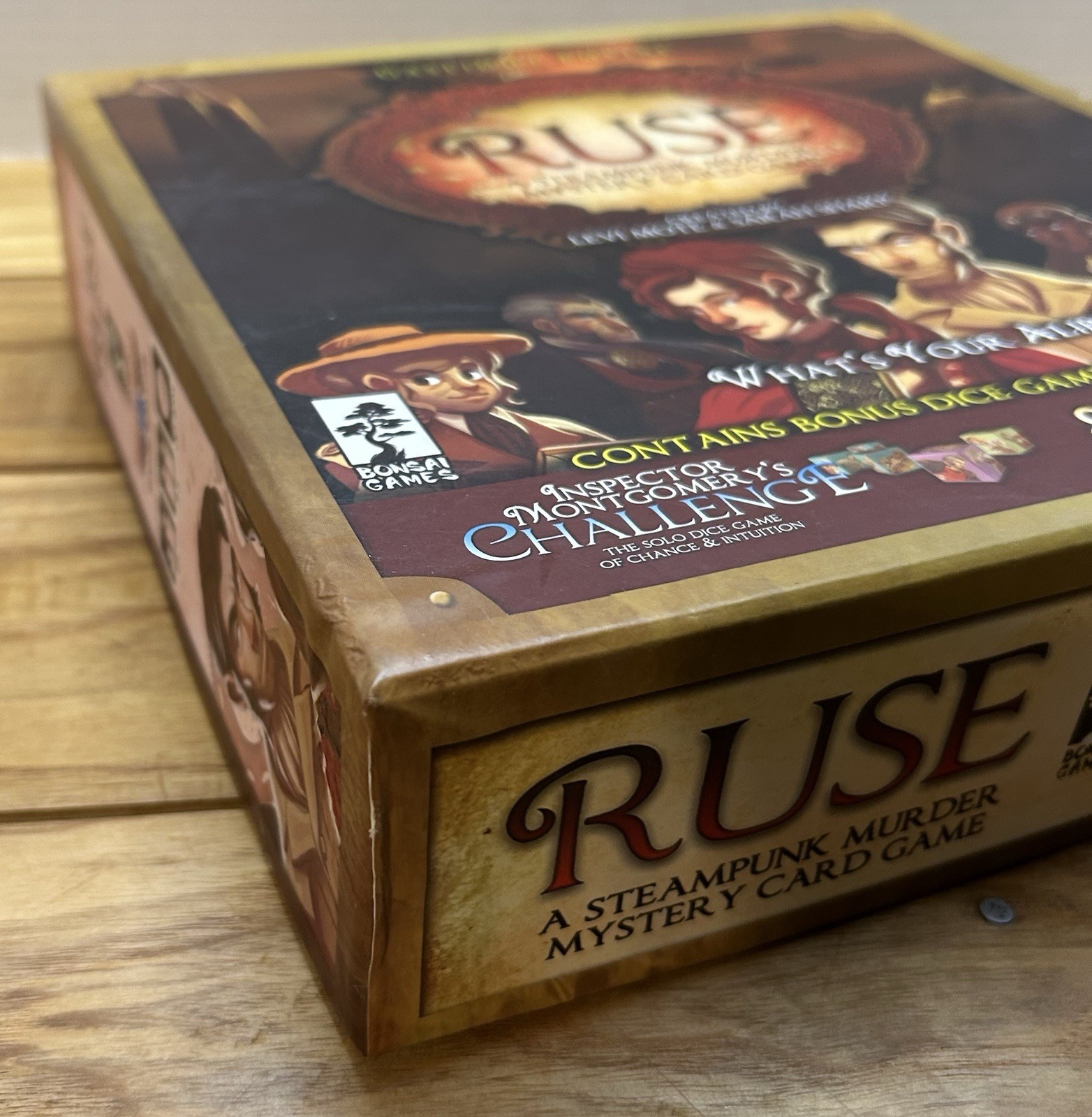 Ruse A Steampunk Murder Mystery Card Game COMPLETE