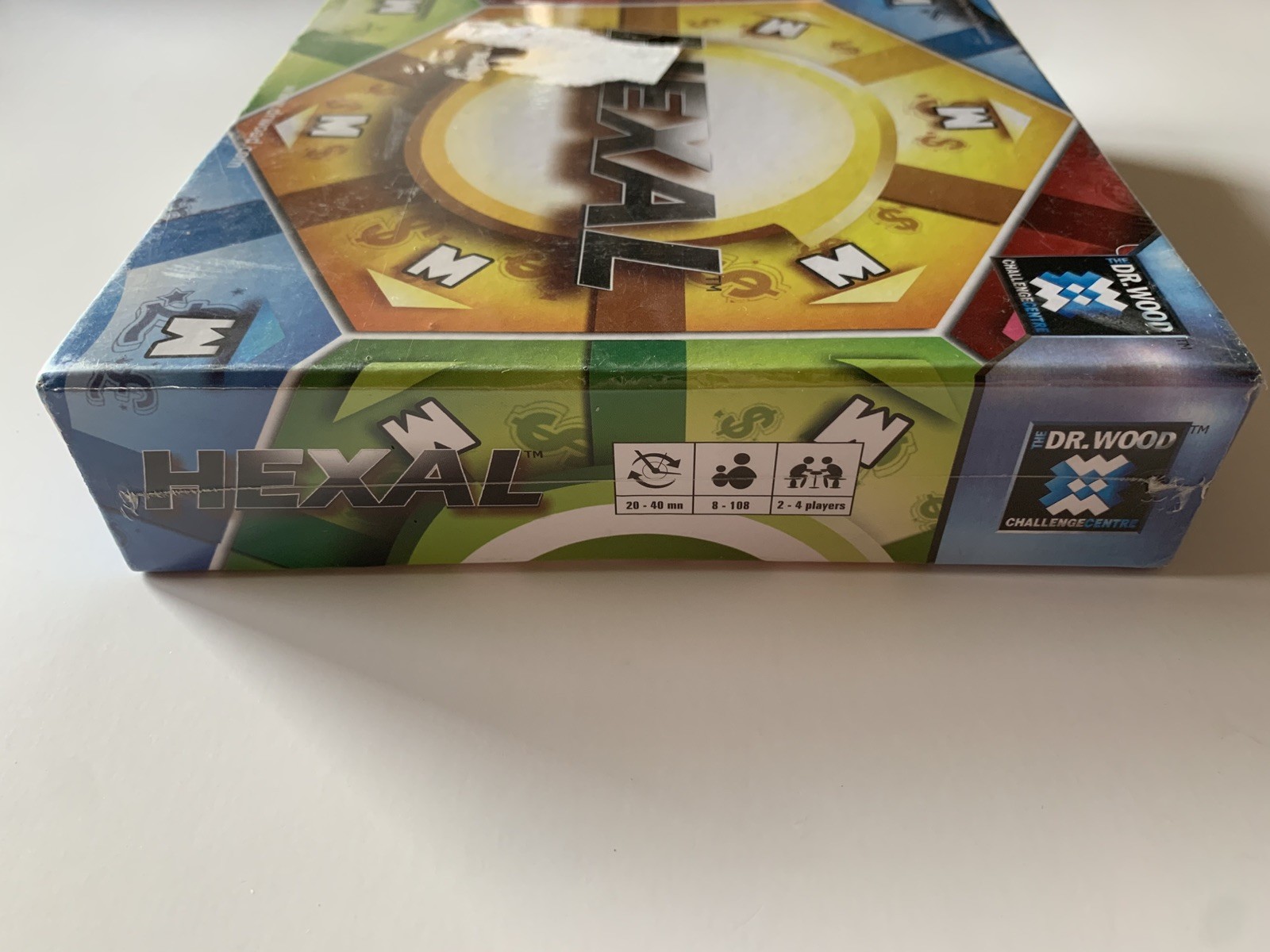 HEXAL Dr. Wood Challenge Centre Sealed Import Strategy Board Game Rare OOP