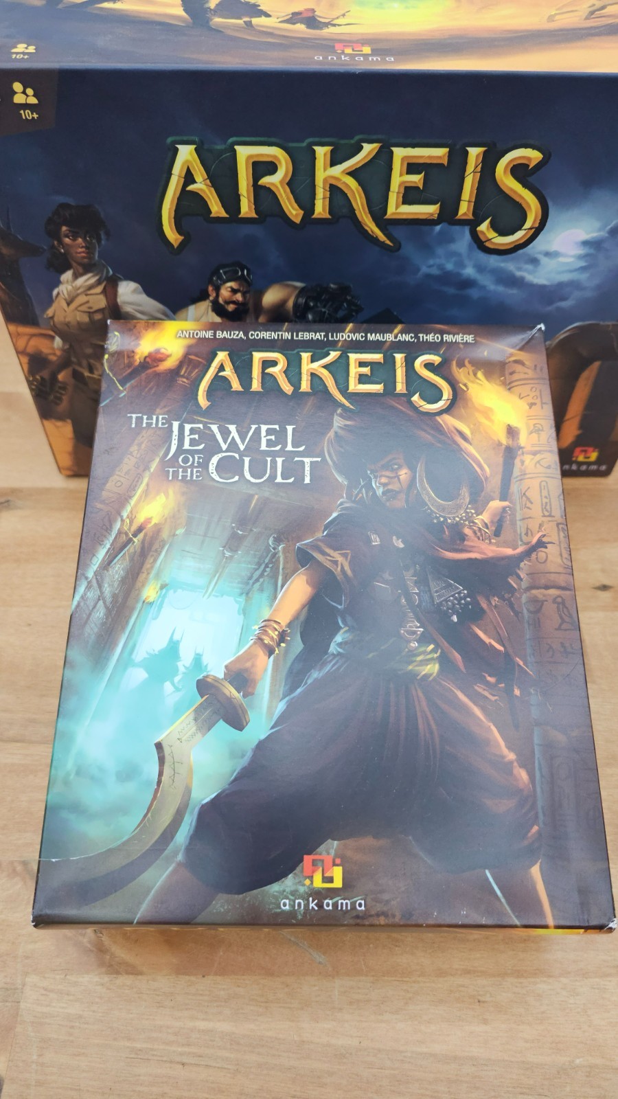 Ankama Arkeis Adventure Ancient Egypt Board Game Miniatures 1-5 Players