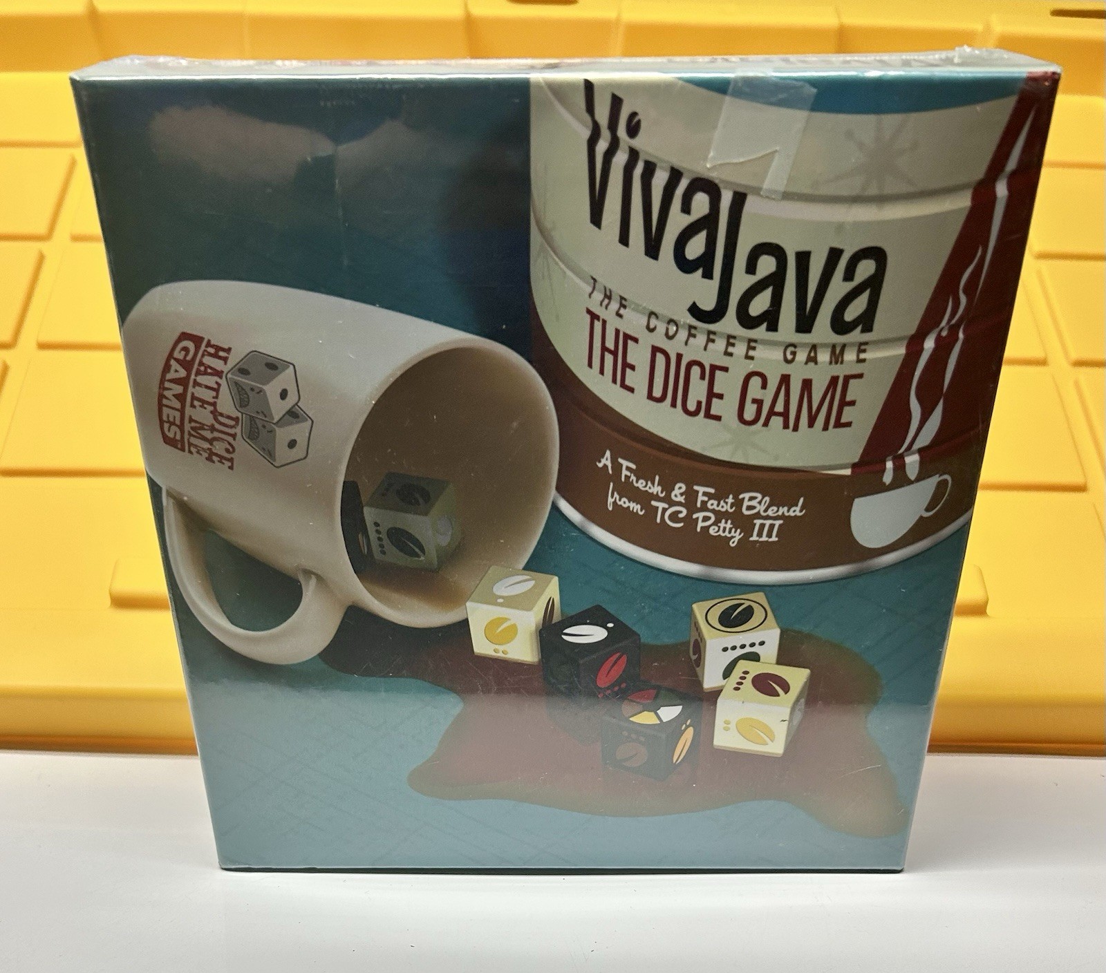 Viva Java Board Game The Coffee Game 2017 Dice Hate Me Games- New/ Sealed