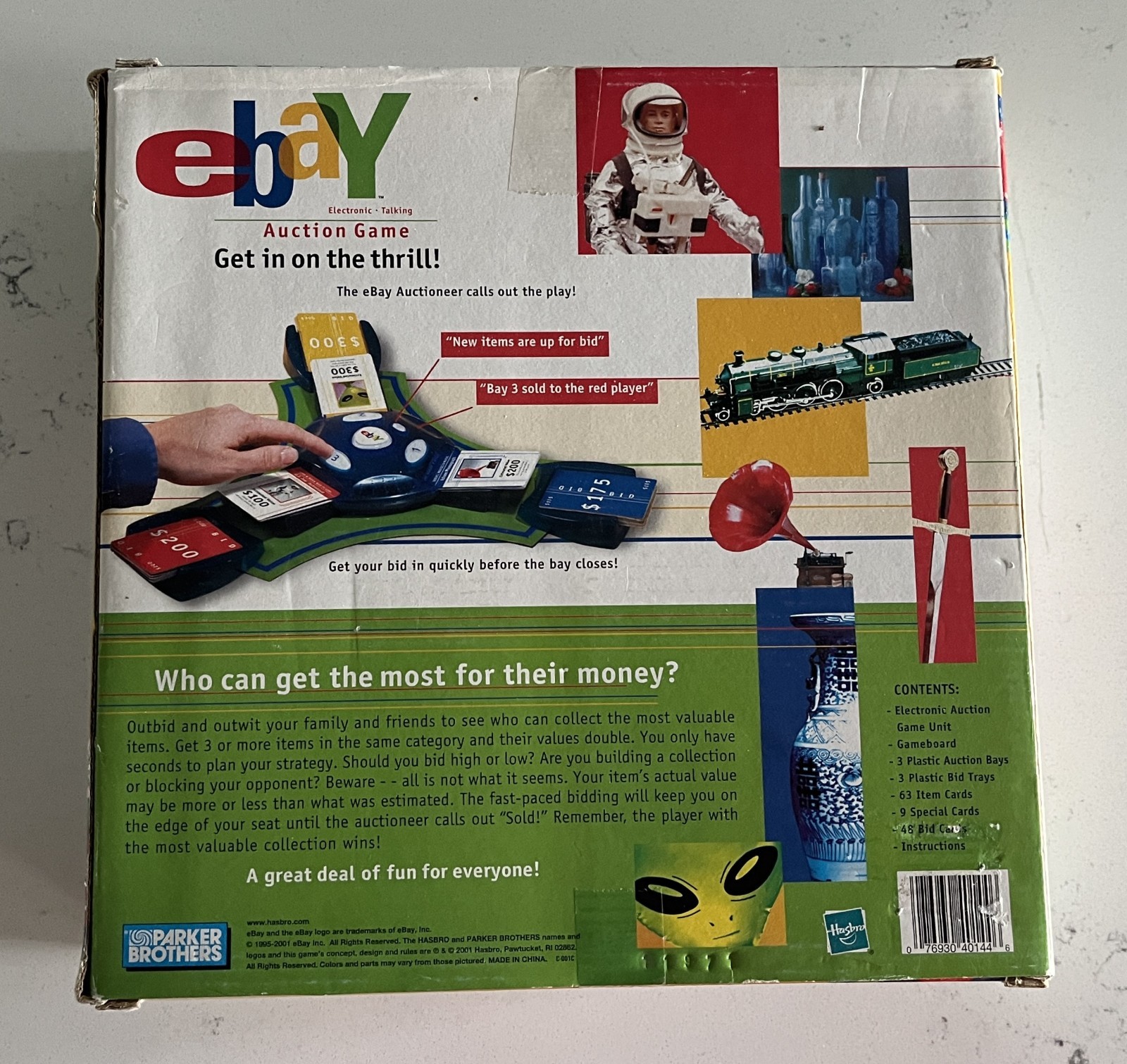 Hasbro – eBay Electronic Talking Board Game NEW 2001 Auction Game