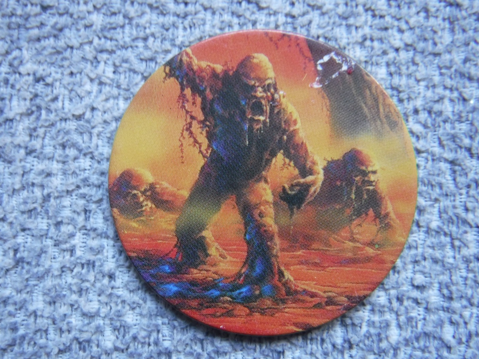 Pogs GOOSEBUMPS lot 1995 Parachute Press Vintage (3 Cheerios pogs)