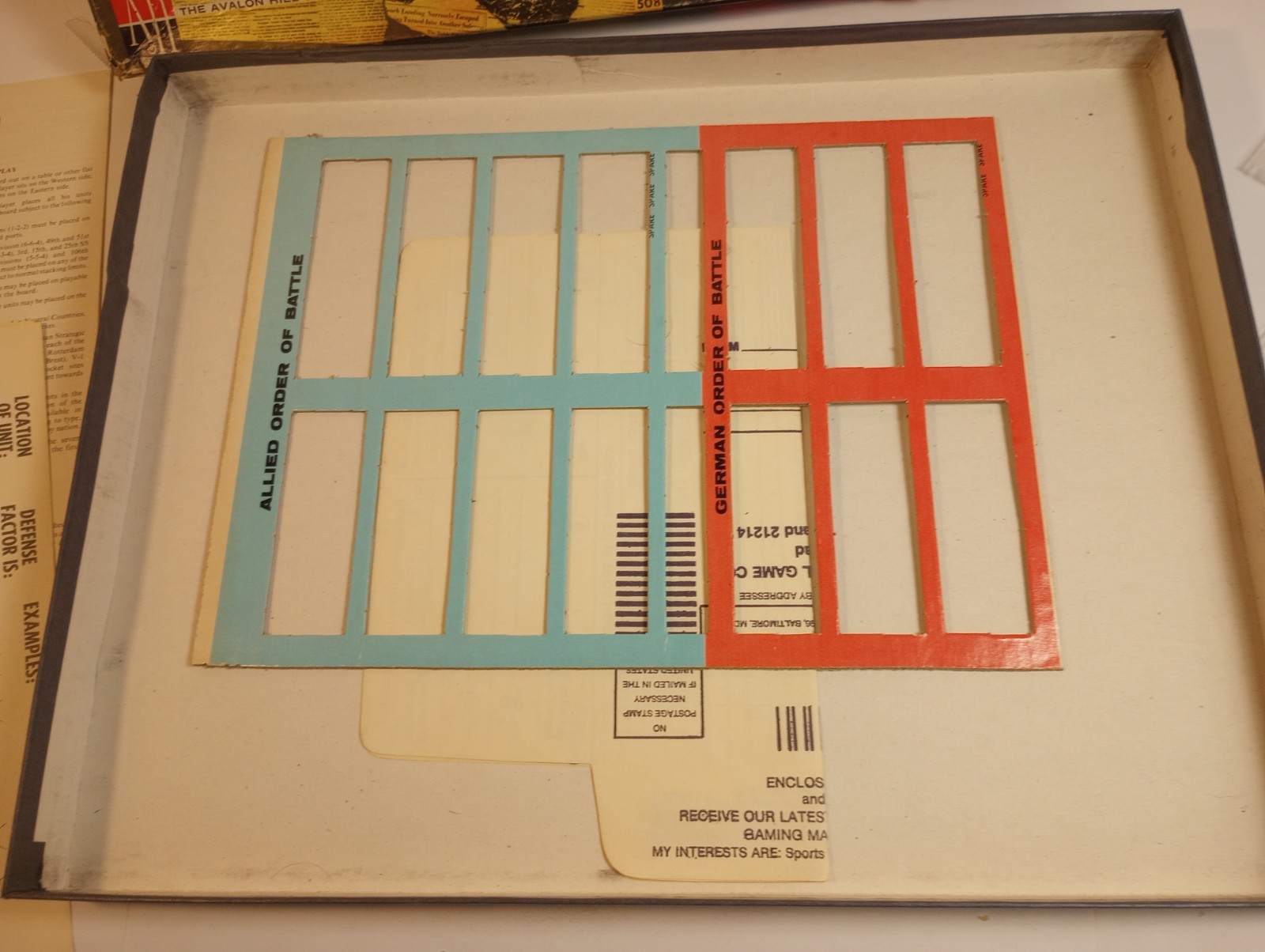 Avalon Hill WWII D-Day 3rd Ed