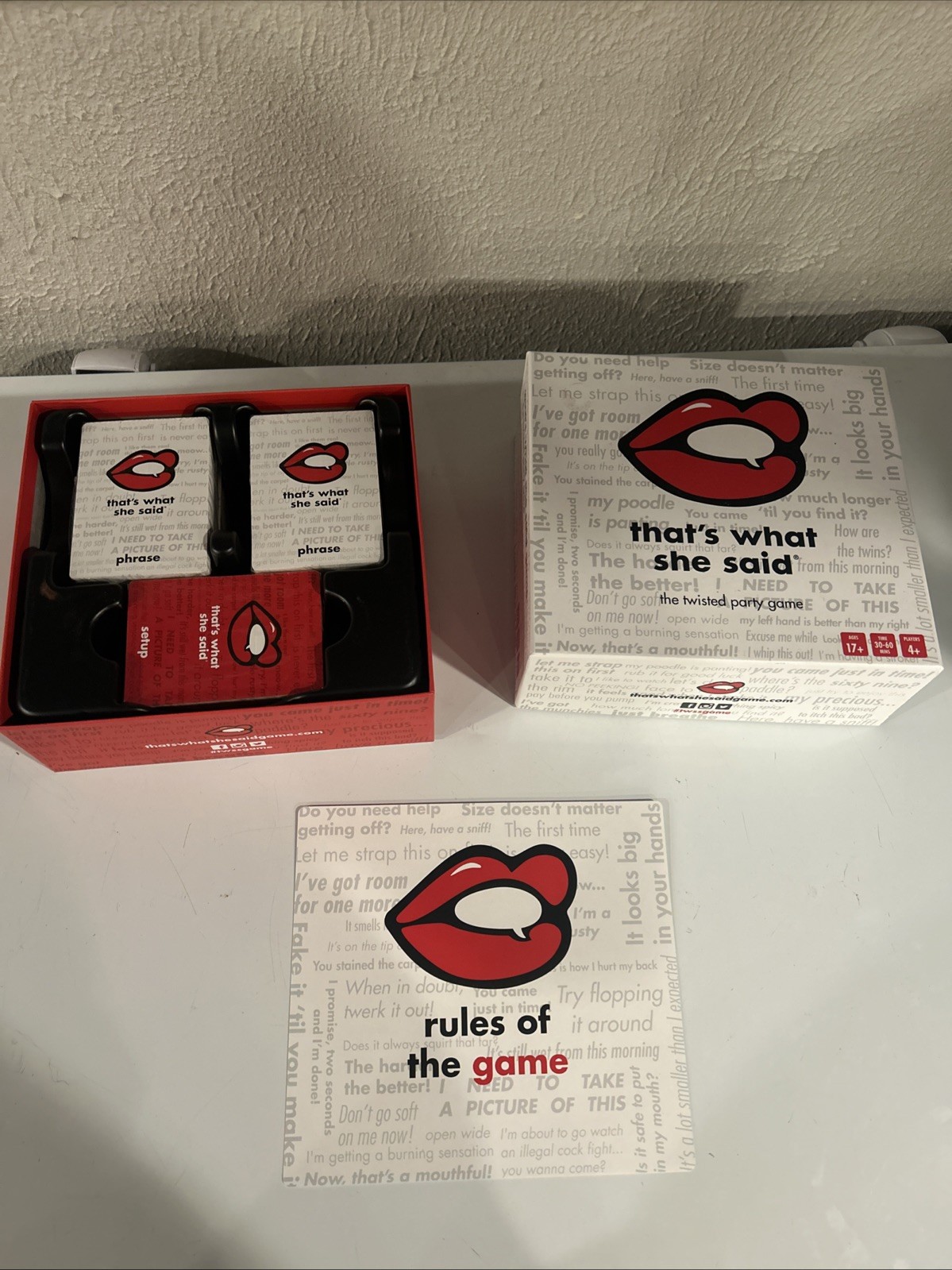 That’s What She Said The Party Game of Twisted Innuendos Board Game – NEW