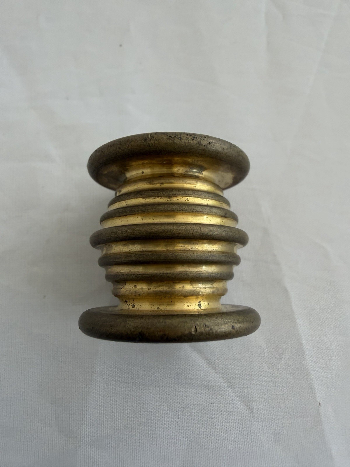 Vintage 90’s Heavy Brass Torpedo Holo Eye Slammer with Slammer Tube