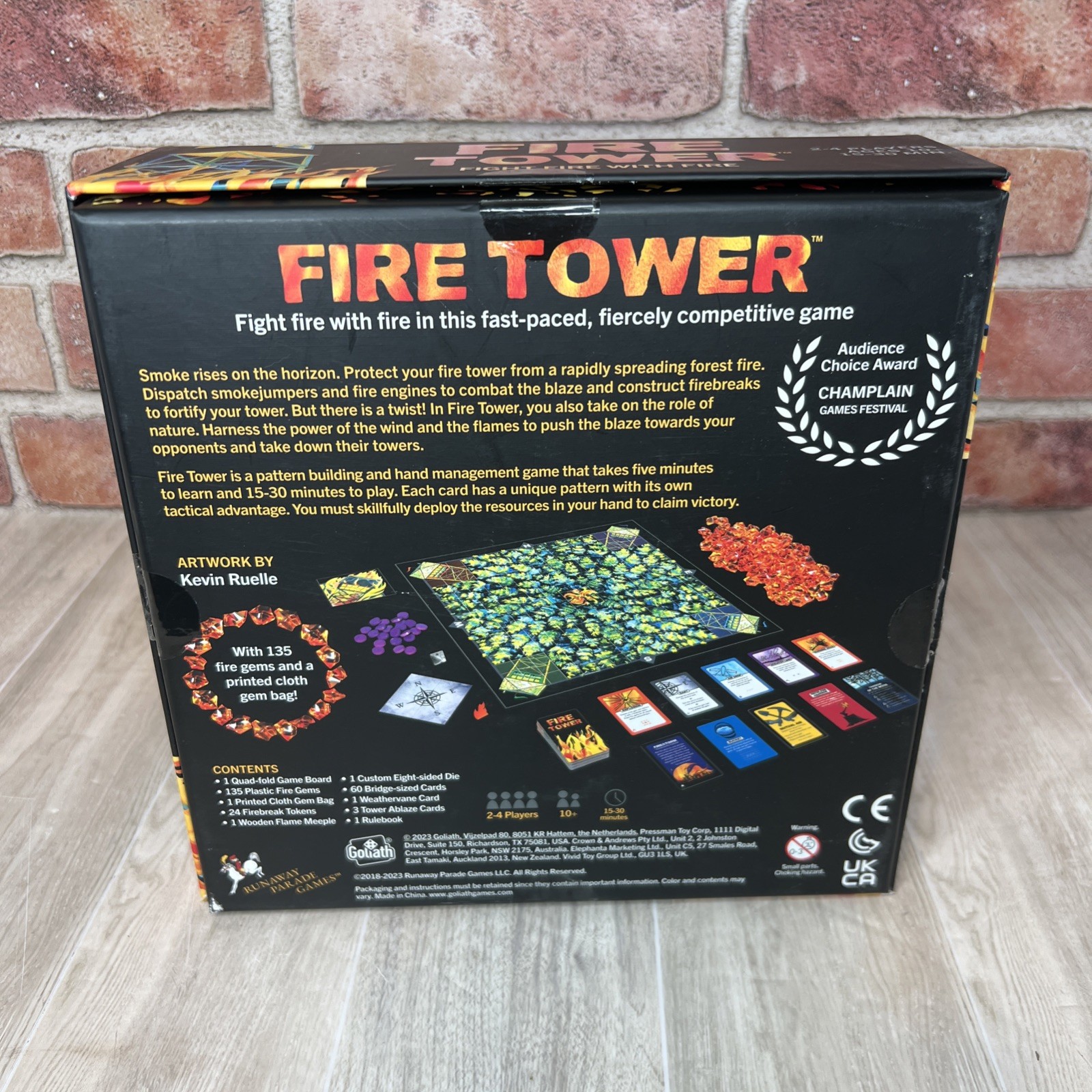 Fire Tower Board Game Standard Edition New Open Box