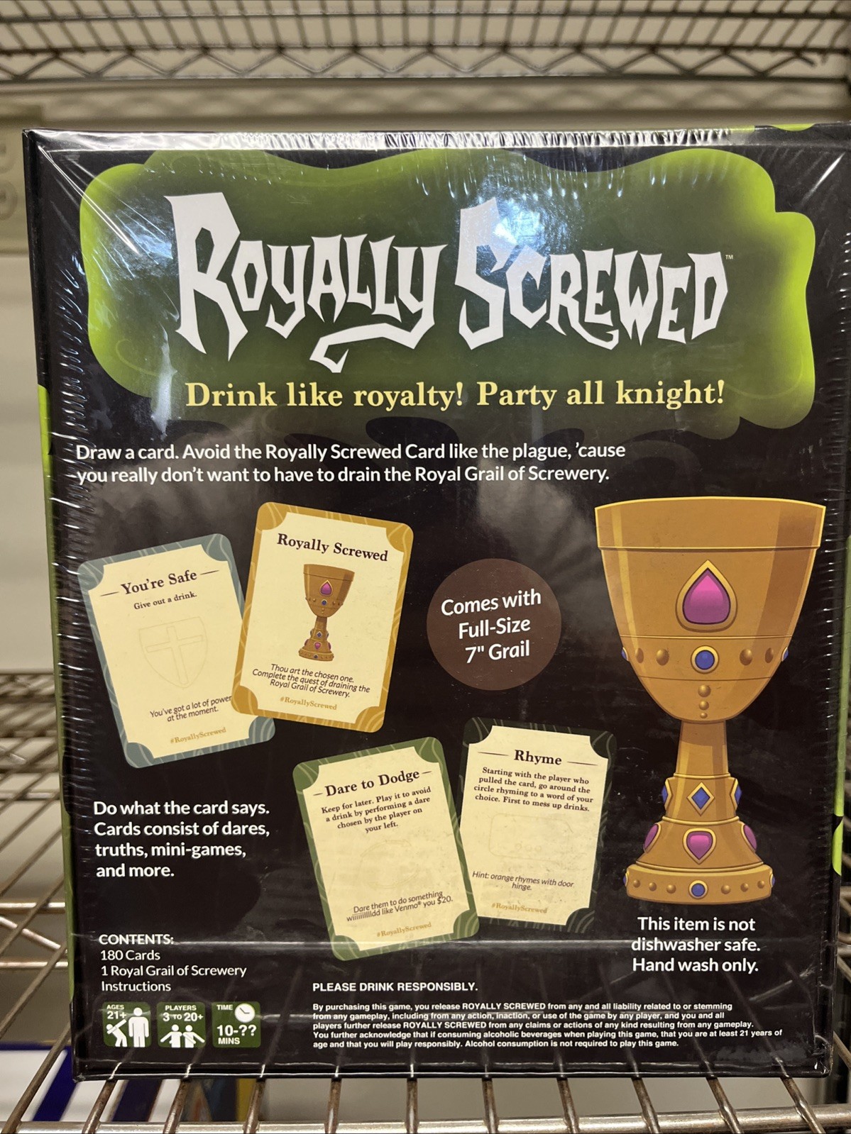 Royally Screwed Party Game Royalty Theme Competitive Ages 21+ By Buzzed