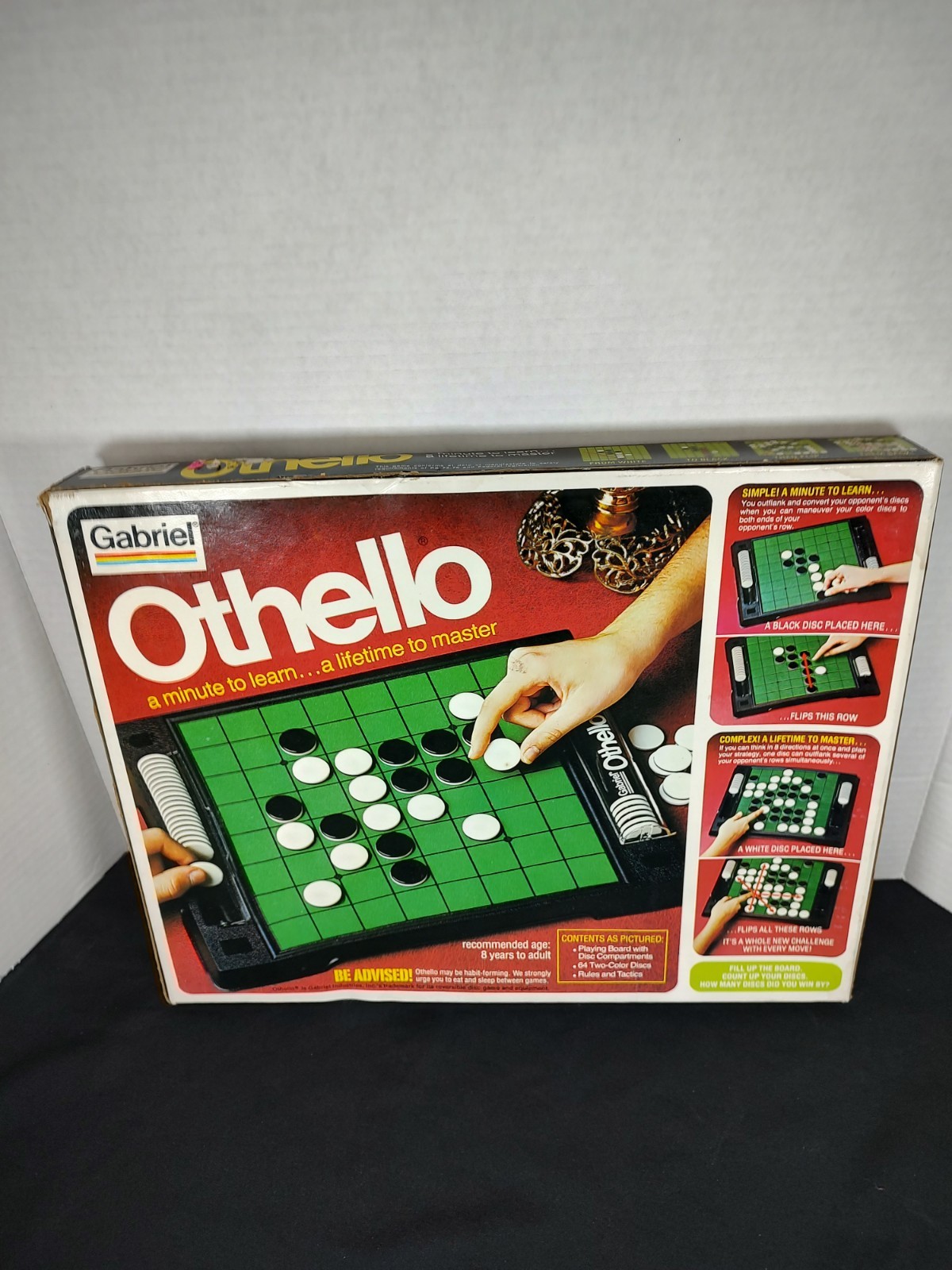 Vintage Othello Gabriel Boardgame 1975 76390 New Sealed