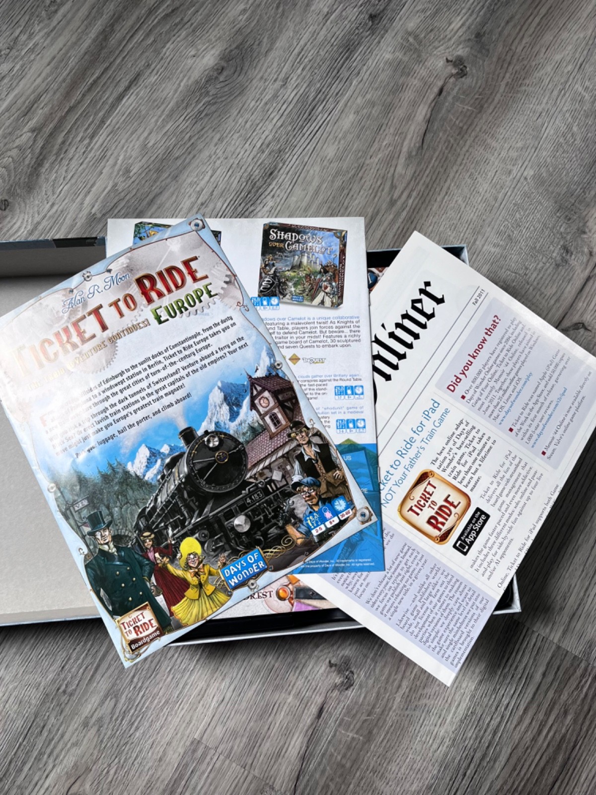 Days of Wonder Ticket to Ride Europe Board Game complete