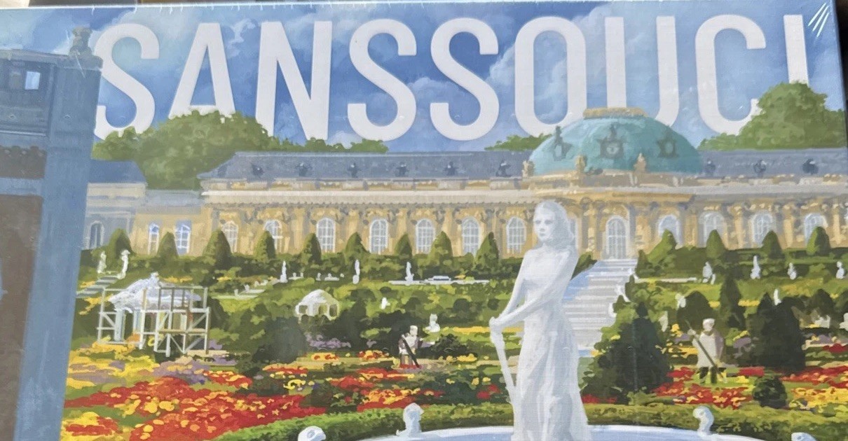 Sanssouci Board Game – 2013 Imperial Publishing – Brand New! With 2 Expansions