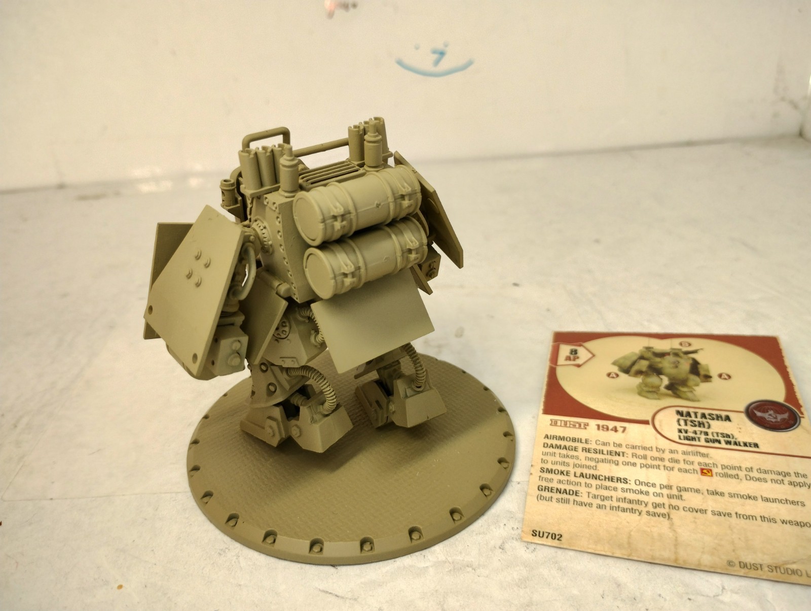 Dust Tactics: KV47 Walker (Miniatures Game Expansion) Natasha