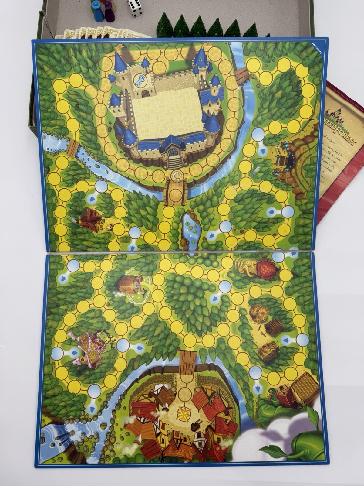 Enchanted Forest Board Game – Ravensburger (2014) – Complete / Board Repaired