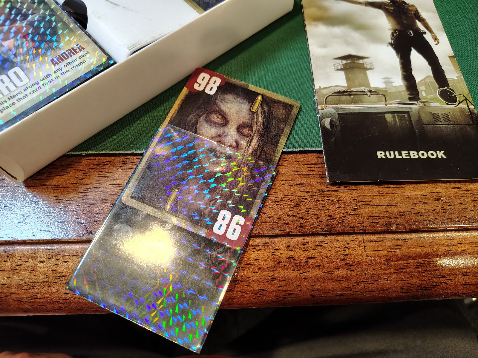 AMC The Walking Dead Card Game COMPLETE w/ Card Sleeves 🤓