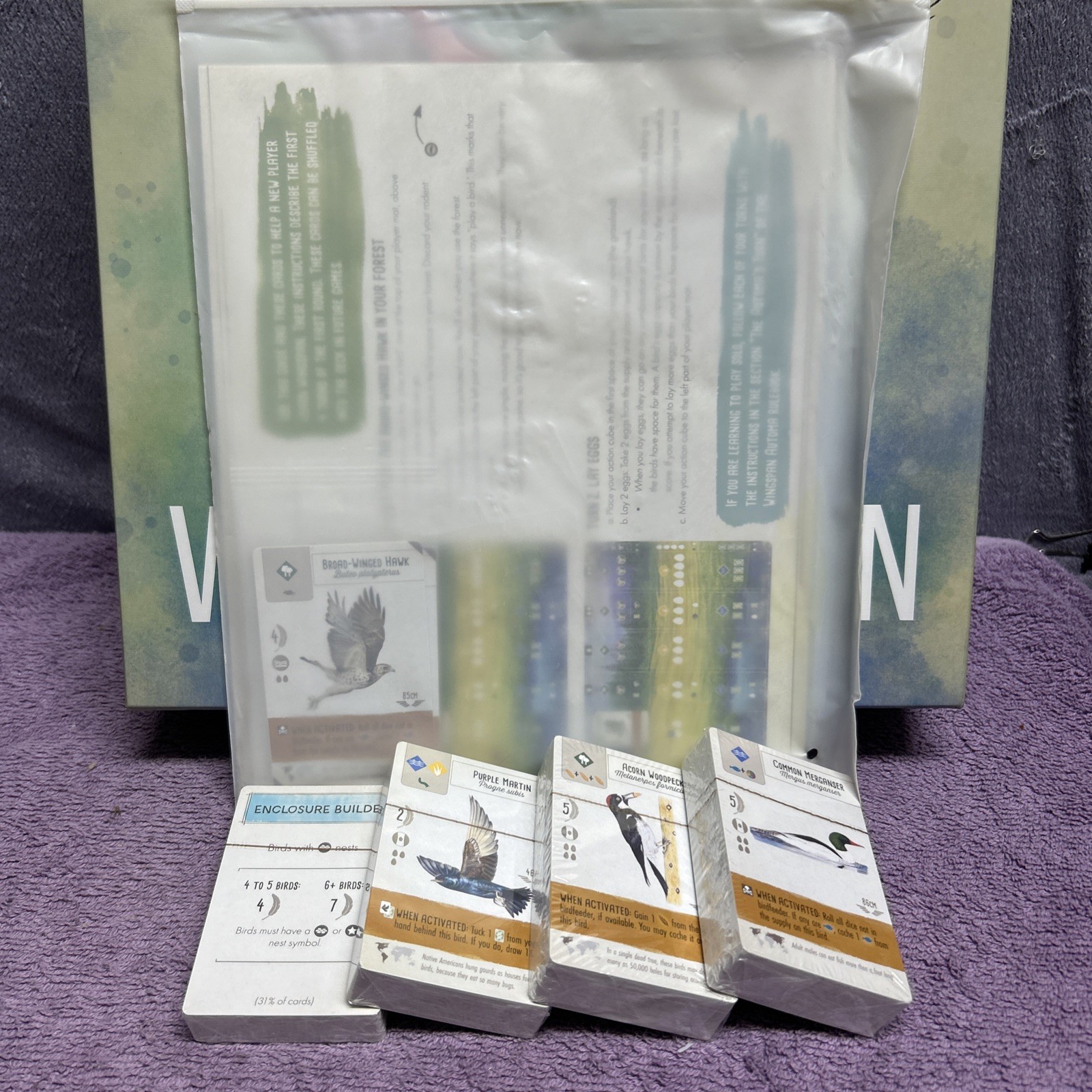 Wingspan 2nd Edition Stonemaier Games Board Game NEW Bird Collection 1-5 players