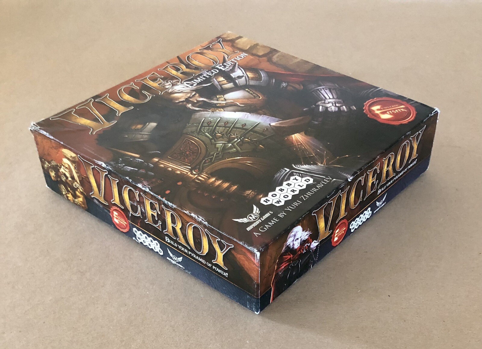 VICEROY, Limited Edition, Mayday Games, 1-4 Players, Ages 13+, Complete Set