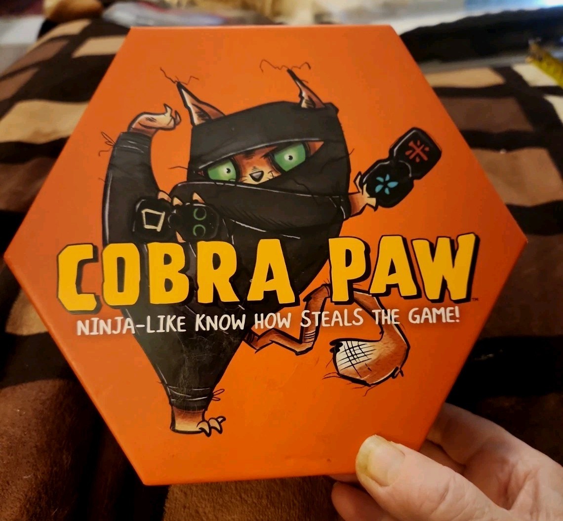 Cobra Paw Game Ninja Tile Stategy Game 100% Complete Great Condition