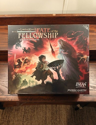 LOTR Fate of the Fellowship Board Game Brand New Sealed Matt Leacock Z-Man