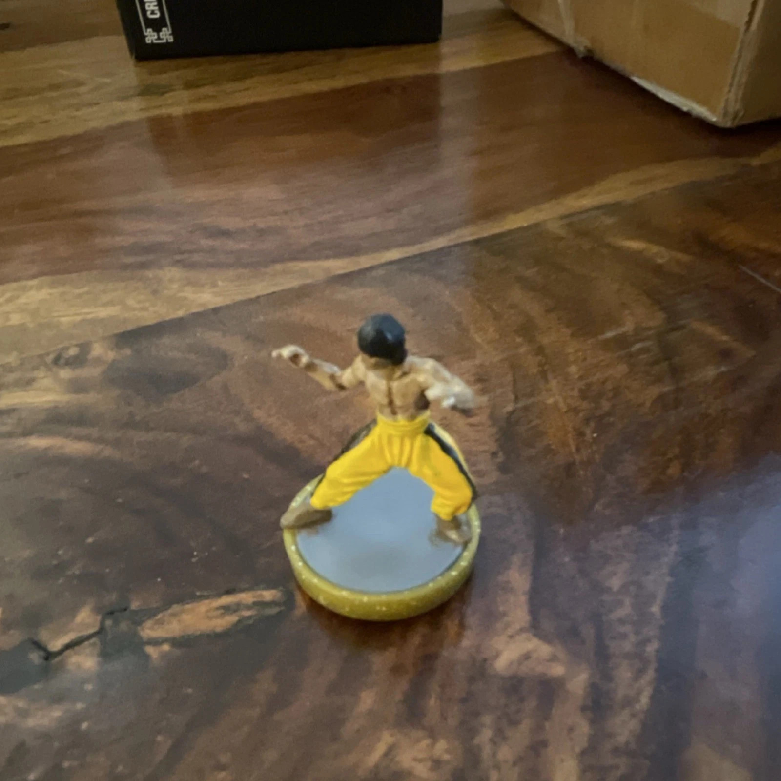 Unmatched Bruce Lee Out of Print Expansion Sleeved Cards Painted Figure
