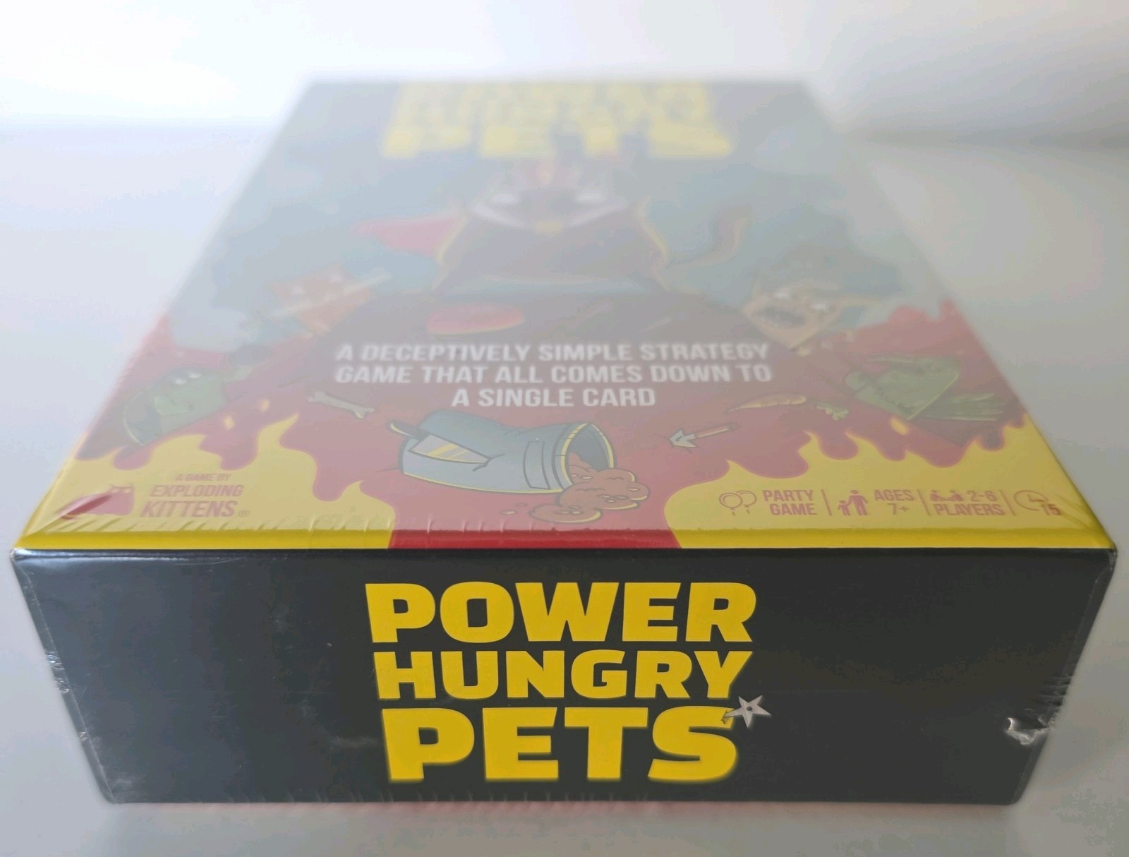 Exploding Kittens: Power Hungry Pets – Card Party Game (2-6 Players Age Ages 7+)