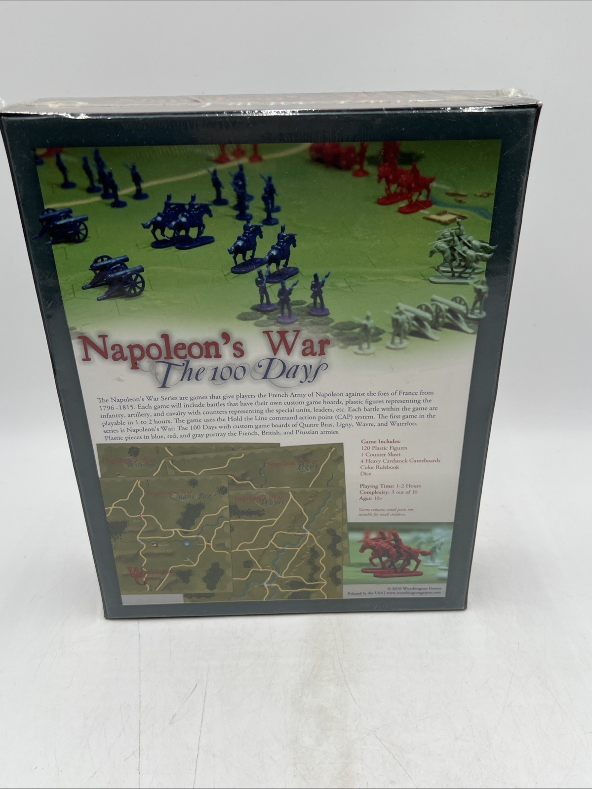 Napoleon’s War: The 100 Days Historical Strategy Board Game by Worthington Games
