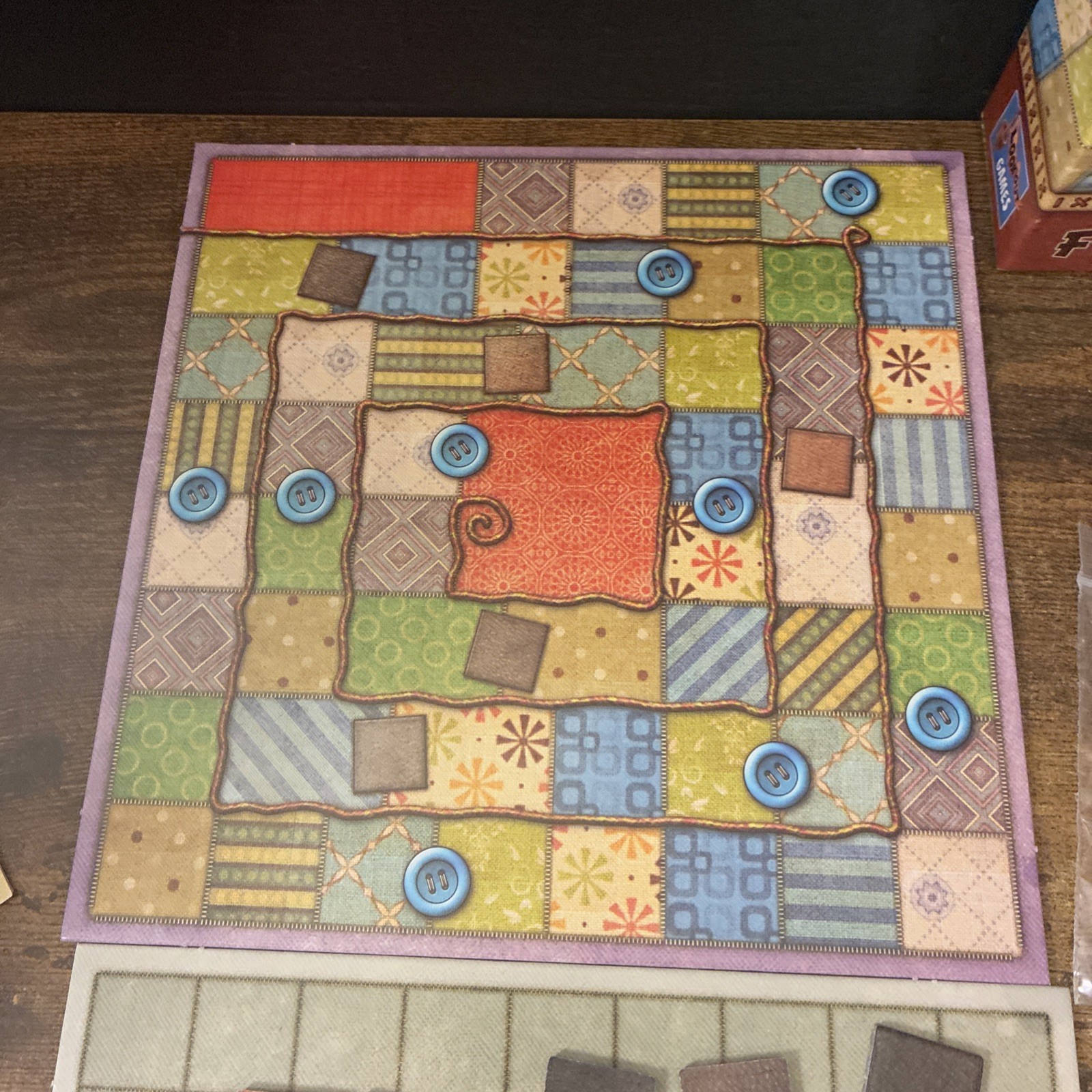 Patchwork Board Game By Uwe Rosenberg 2018 Lookout Games CIB Complete