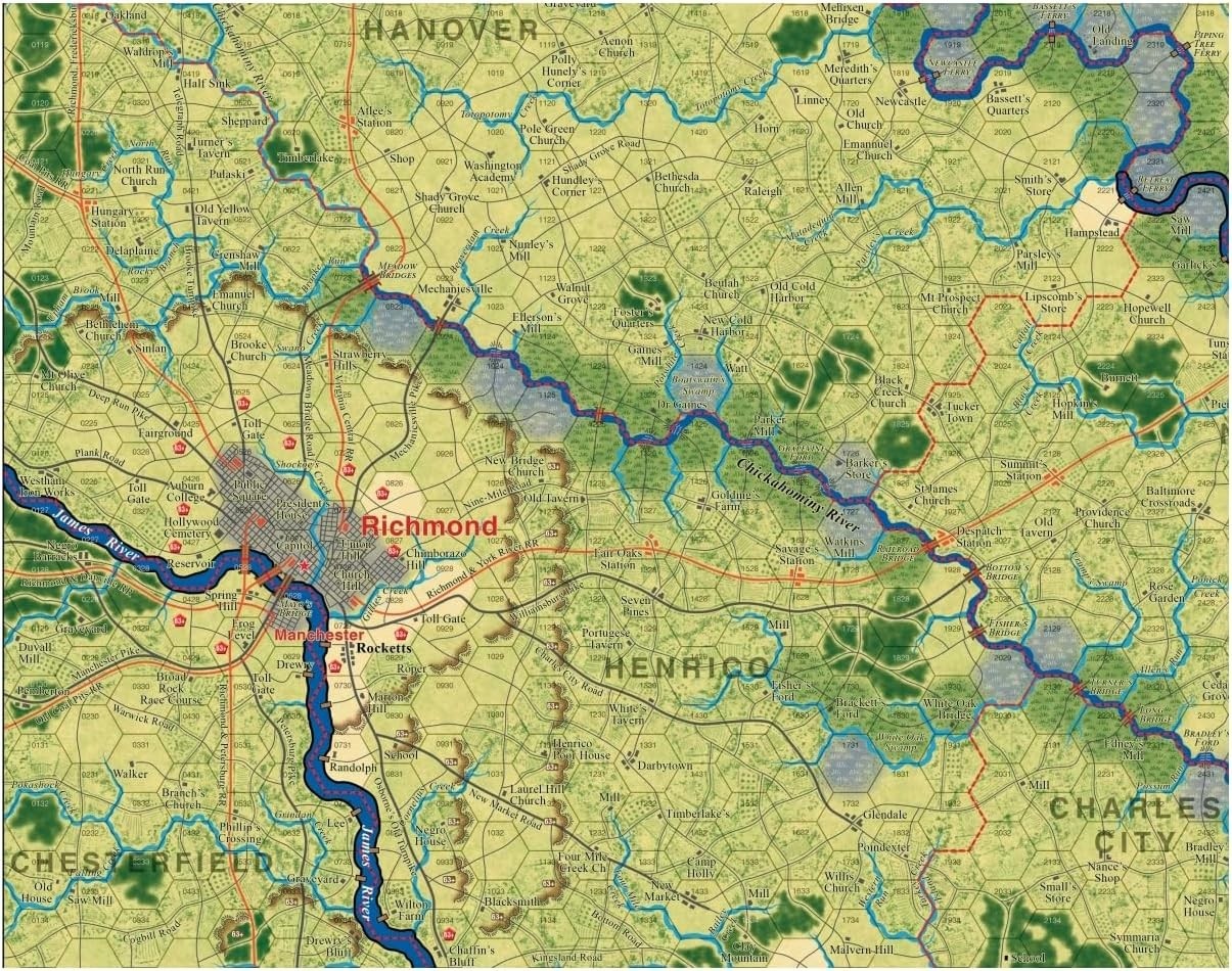Multi-Man Publishing: On to Richmond II: The Union Strikes South
