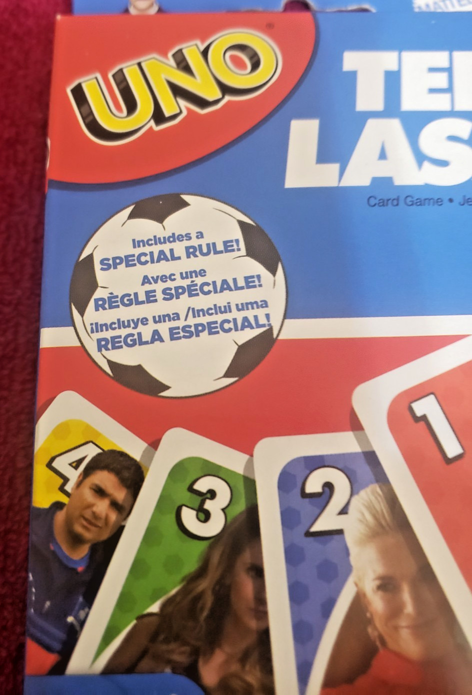 UNO Ted Lasso Ed. Card Game_Mattel_2-10 Players_Age 7+_Special Rules_SHIPS FAST