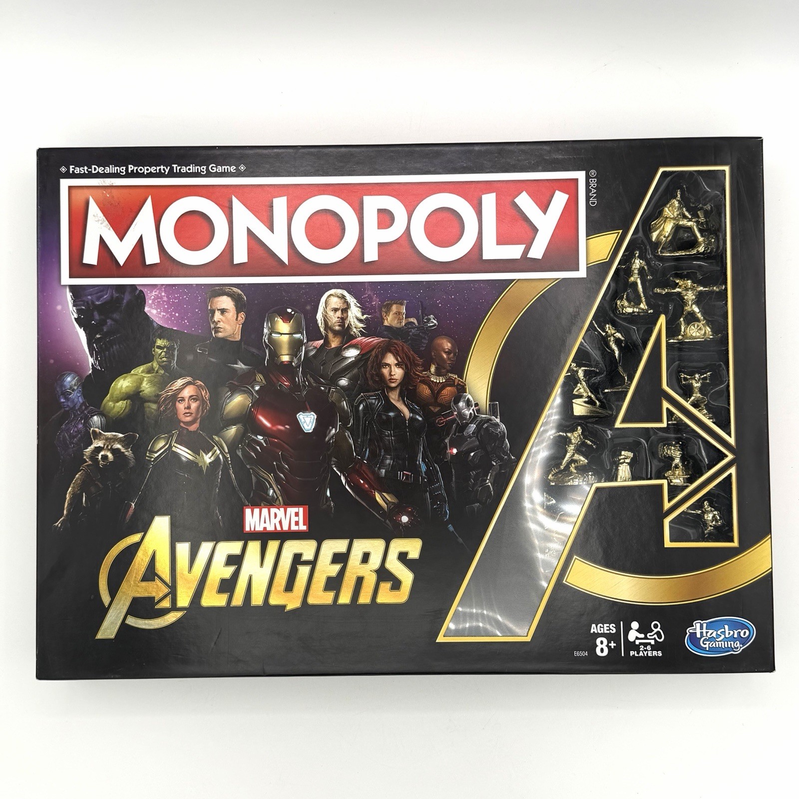 Monopoly Marvel Avengers CIB Hasbro Gaming 2018 MCU The First Ten Years 8+