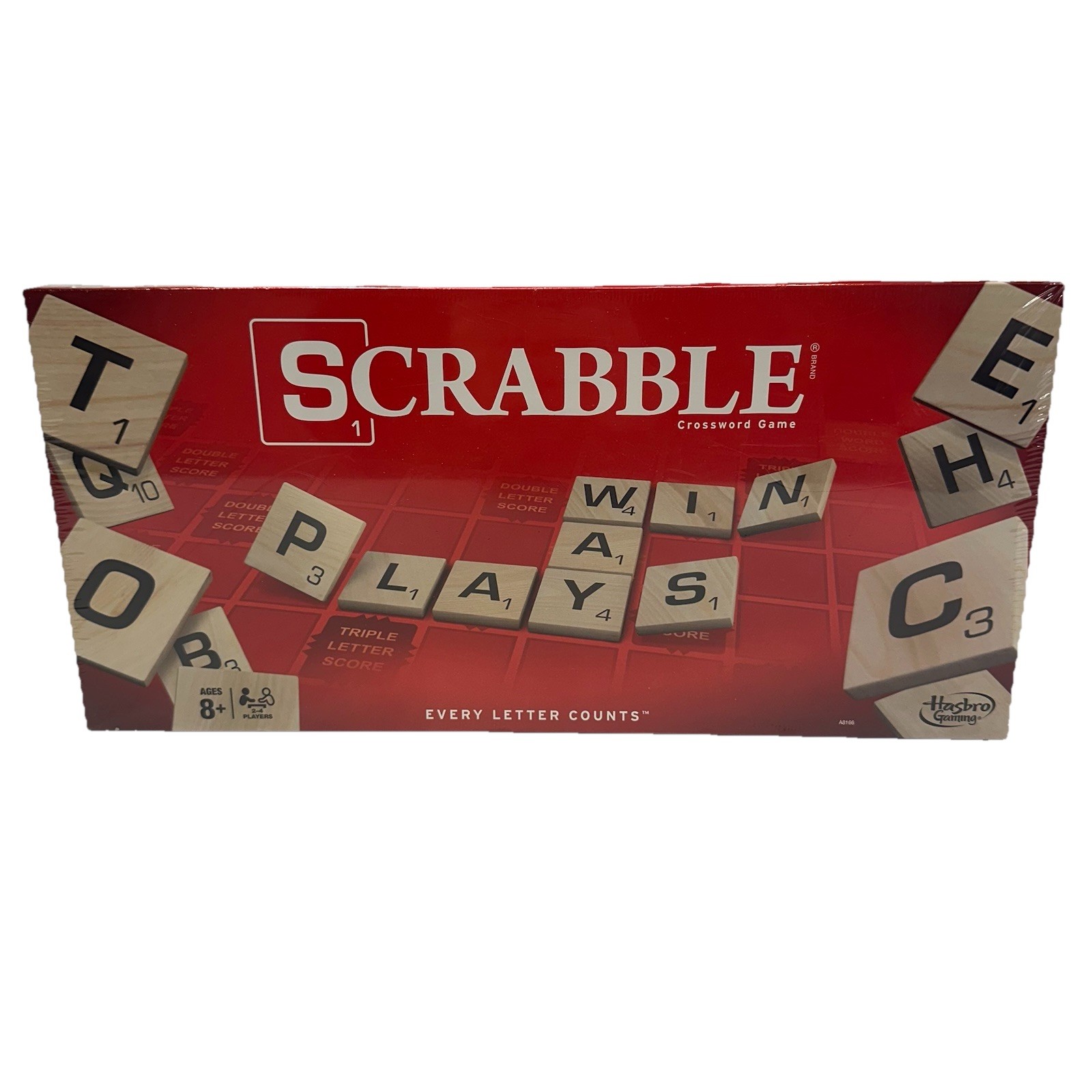 New Sealed Hasbro Scrabble Game Classic Crossword Board Game A8166 2013